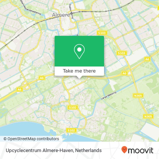 Upcyclecentrum Almere-Haven Karte