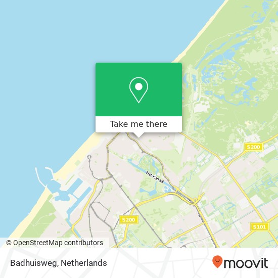 Badhuisweg, 2587 CP Scheveningen map