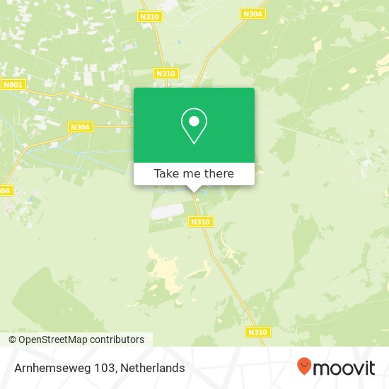 Arnhemseweg 103, 6731 BR Otterlo map