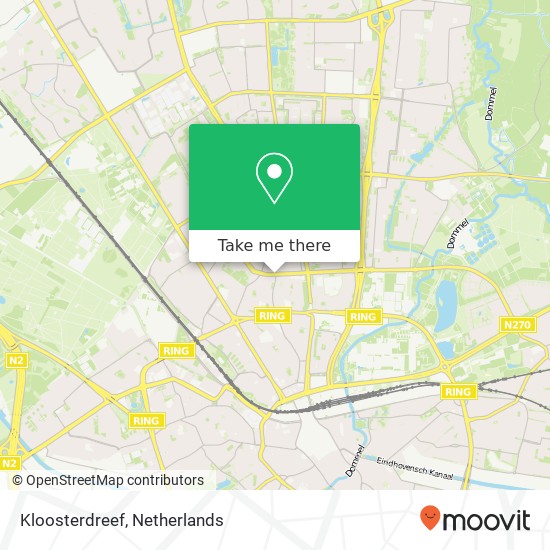 Kloosterdreef, 5623 Eindhoven Karte