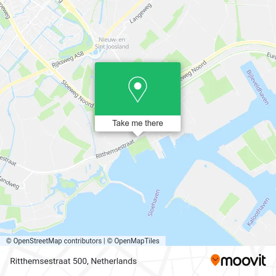 Ritthemsestraat 500 map