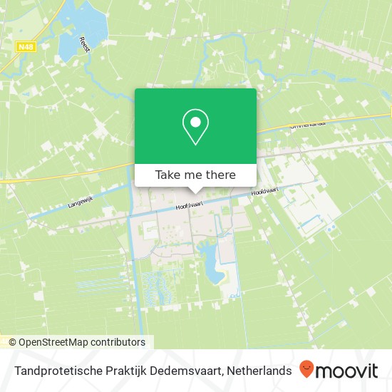 Tandprotetische Praktijk Dedemsvaart, Latyrusstraat 14 map