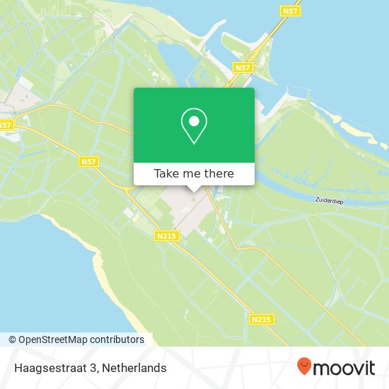 Haagsestraat 3, 3251 CP Stellendam map