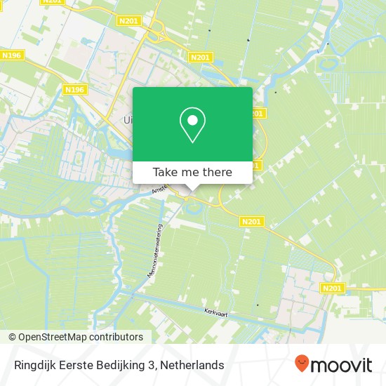 Ringdijk Eerste Bedijking 3, 1427 AT Amstelhoek map