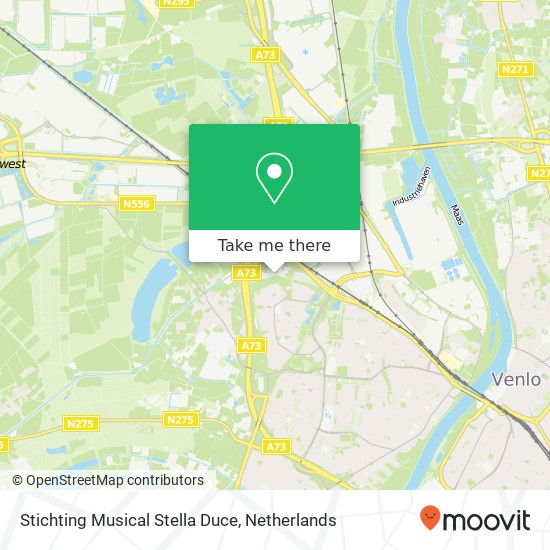 Stichting Musical Stella Duce map