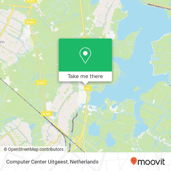 Computer Center Uitgeest, Molenwerf 21A map