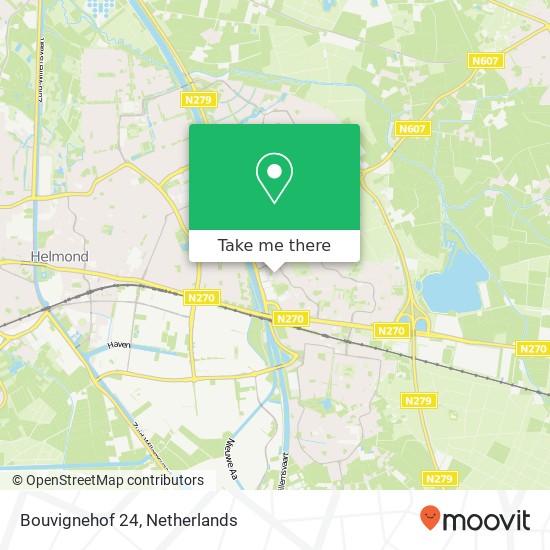 Bouvignehof 24, 5709 NV Helmond map