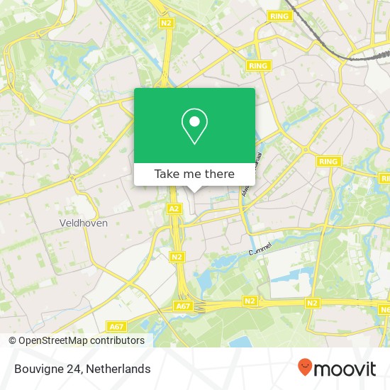 Bouvigne 24, 5653 LH Eindhoven map