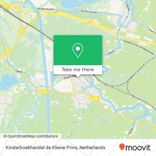 Kinderboekhandel de Kleine Prins, Nieuwstad 12 map