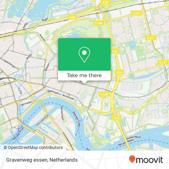 Gravenweg essen, 3062 ZB Rotterdam map