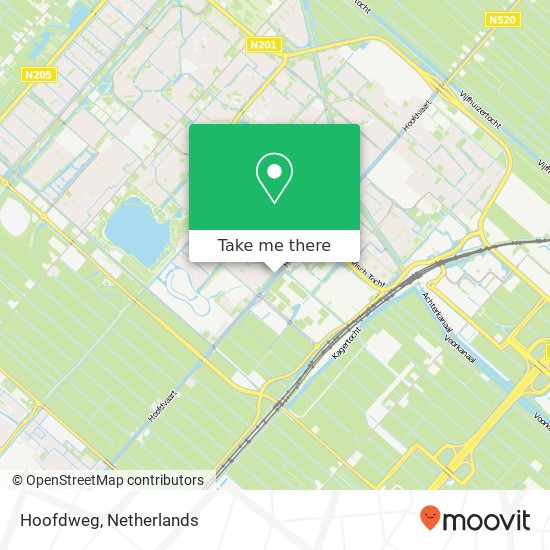 Hoofdweg, 2131 Hoofddorp Karte