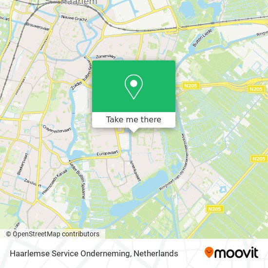 Haarlemse Service Onderneming Karte