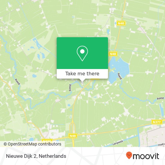 Nieuwe Dijk 2, 7921 XC Zuidwolde map