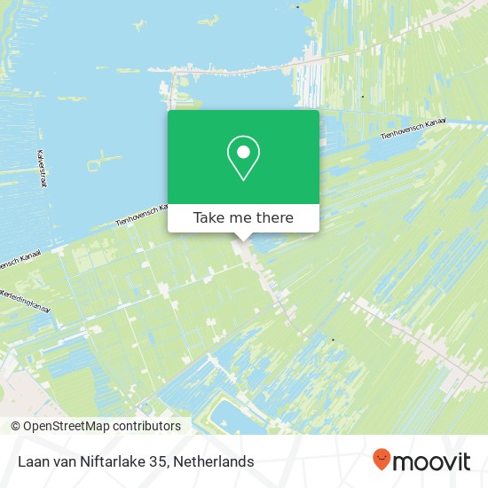 Laan van Niftarlake 35, 3612 BL Tienhoven map