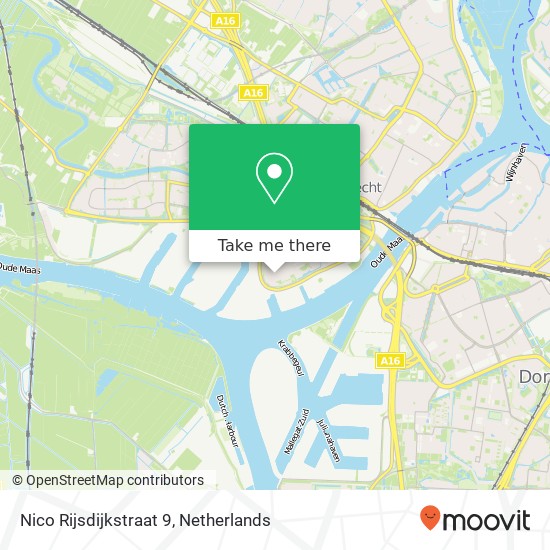 Nico Rijsdijkstraat 9, 3333 BN Zwijndrecht map