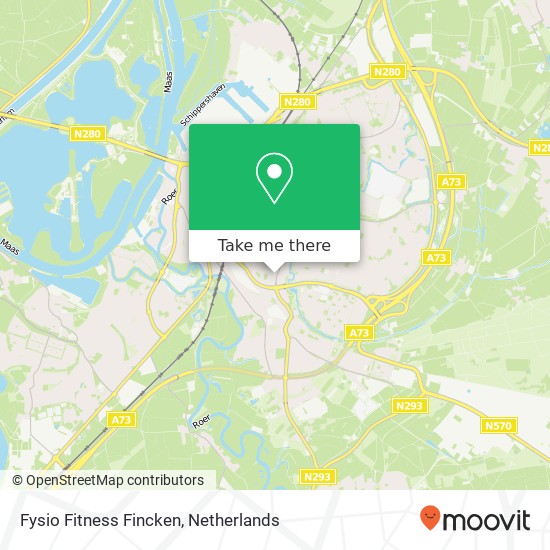 Fysio Fitness Fincken, Onze Lieve Vrouweplein 17 map