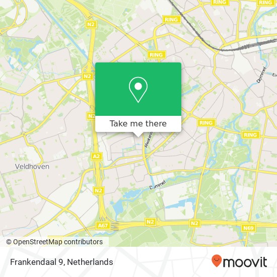 Frankendaal 9, 5653 PD Eindhoven map