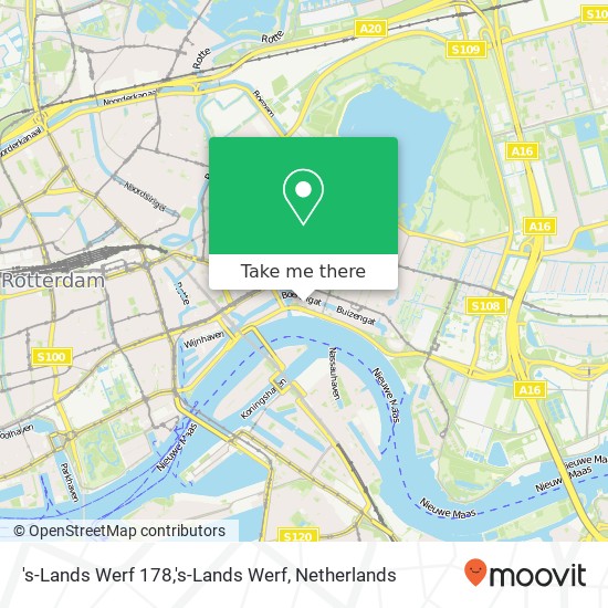 's-Lands Werf 178,'s-Lands Werf, 3063 GE Rotterdam map