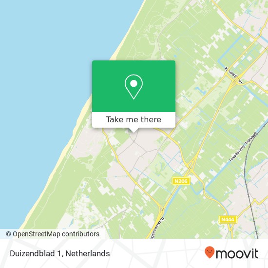 Duizendblad 1, 2201 SR Noordwijk-Binnen map