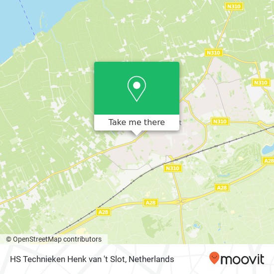 HS Technieken Henk van 't Slot, Marconiweg 6 map