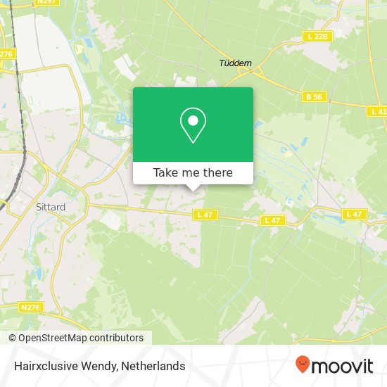 Hairxclusive Wendy, Noorwegenstraat 10 map