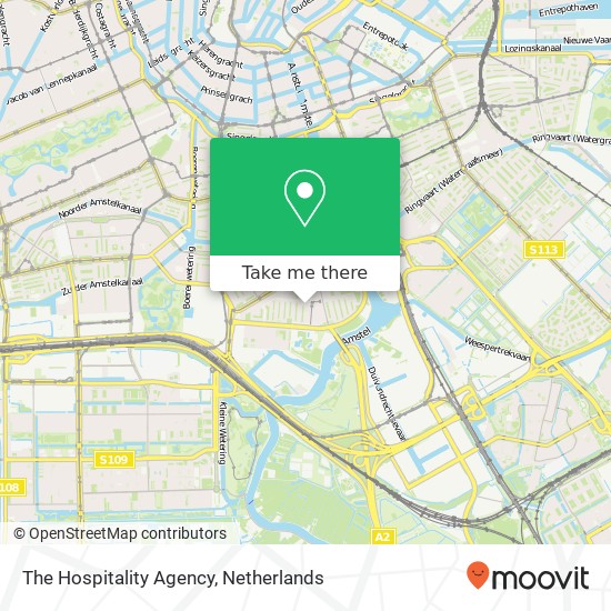 The Hospitality Agency, Zomerdijkstraat 2 map