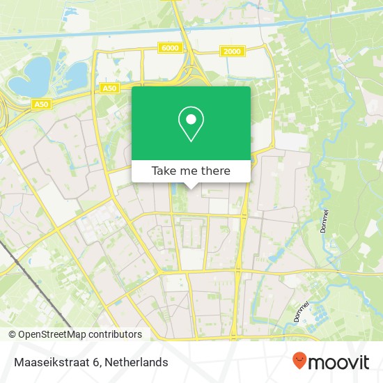 Maaseikstraat 6, 5628 PZ Eindhoven map