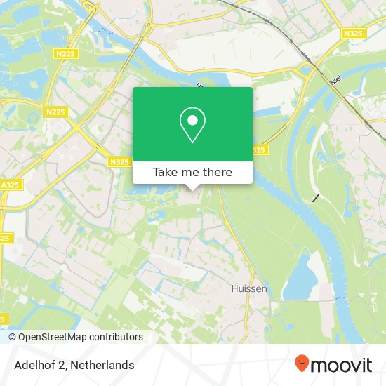 Adelhof 2, 6834 EB Arnhem map