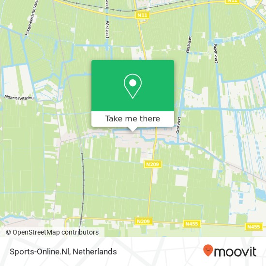 Sports-Online.Nl, Dorpsstraat 209 map