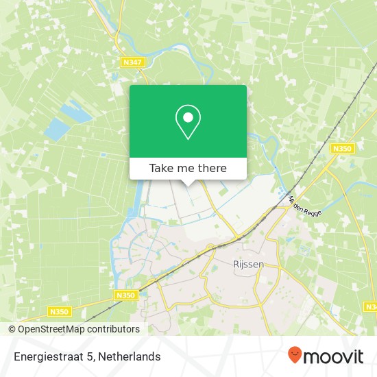 Energiestraat 5, 7461 TZ Rijssen map