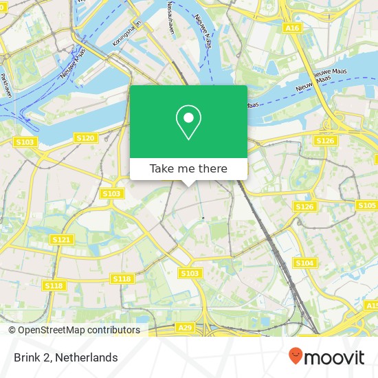 Brink 2, 3075 JB Rotterdam map