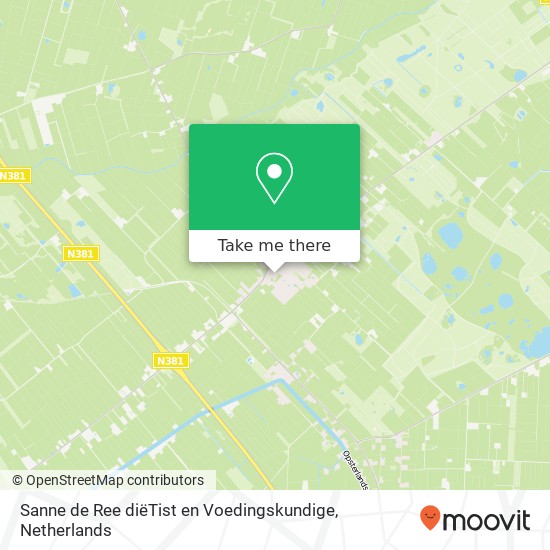 Sanne de Ree diëTist en Voedingskundige, Meester Geertswei 4 map