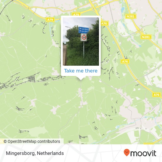 Mingersborg, 6367 Voerendaal Karte
