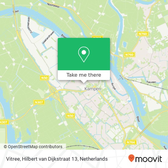 Vitree, Hilbert van Dijkstraat 13 map