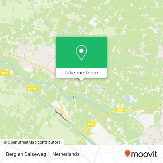 Berg en Dalseweg 1, 5473 KC Heeswijk-Dinther map