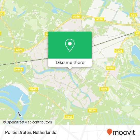 Politie Druten, Meester van Coothlaan 45 map