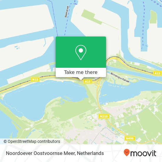 Noordoever Oostvoornse Meer, 3198 LD Maasvlakte Karte