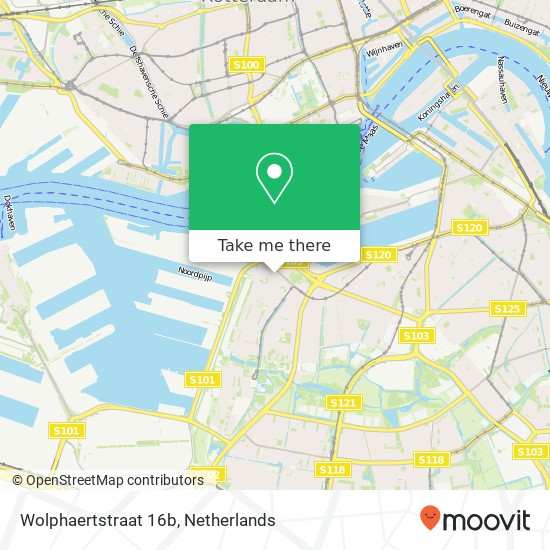 Wolphaertstraat 16b, 3082 BN Rotterdam map