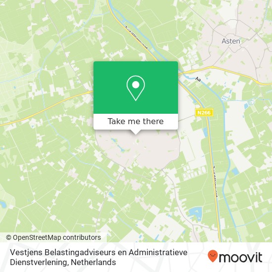 Vestjens Belastingadviseurs en Administratieve Dienstverlening, Molenstraat 2 map