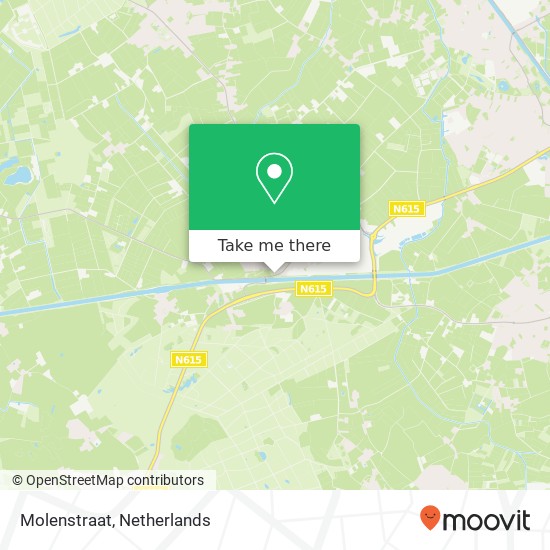 Molenstraat, 5737 Lieshout map
