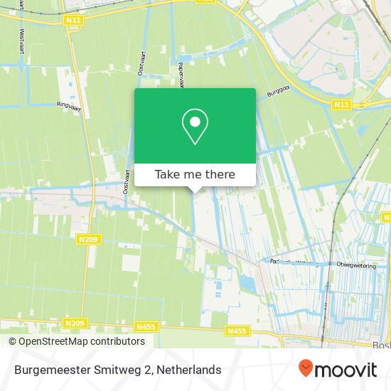 Burgemeester Smitweg 2, 2391 ND Hazerswoude-Dorp map