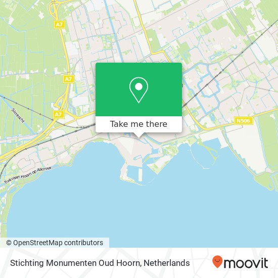 Stichting Monumenten Oud Hoorn, Onder de Boompjes 22 map