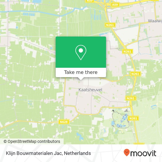 Klijn Bouwmaterialen Jac, Amerikastraat 18 map