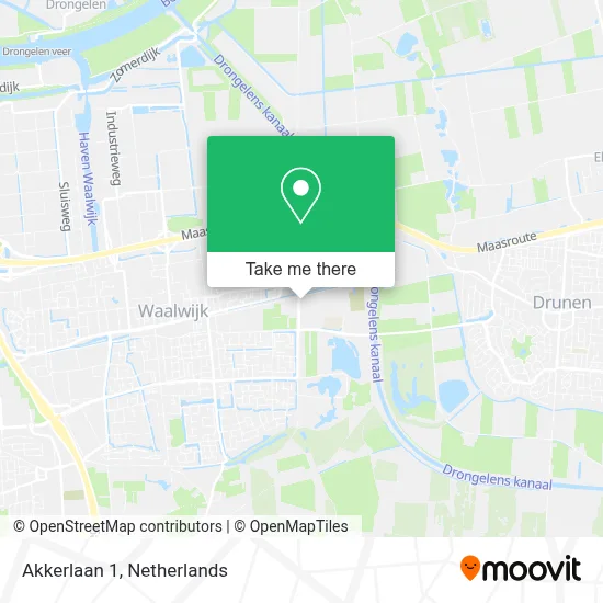 Akkerlaan 1 map