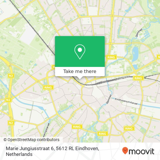 Marie Jungiusstraat 6, 5612 RL Eindhoven Karte