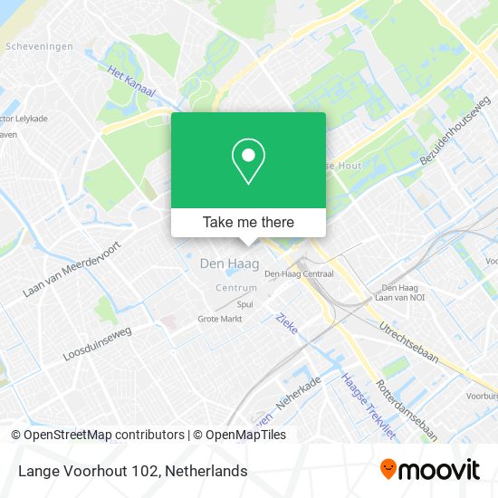 Lange Voorhout 102 Karte