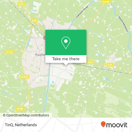 TinQ, Klipperweg 10 map