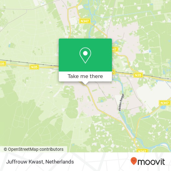 Juffrouw Kwast, Smidsweg 110 map