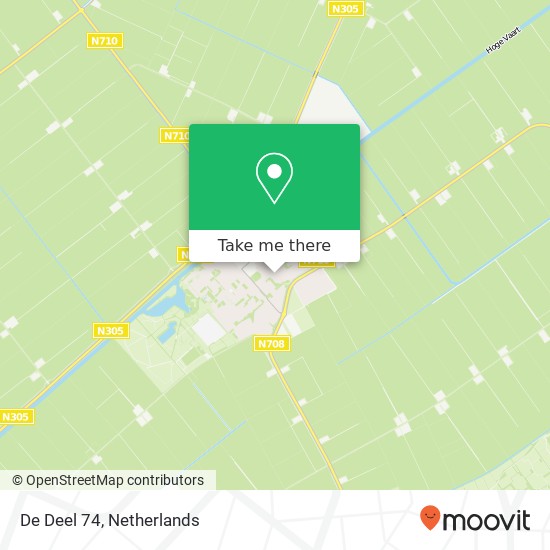 De Deel 74, 8256 EH Biddinghuizen map