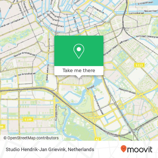 Studio Hendrik-Jan Grievink, Zomerdijkstraat 2 map